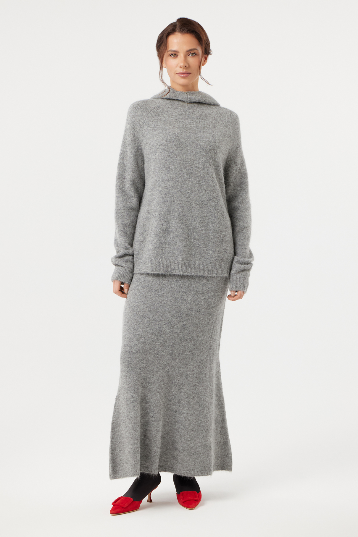Юбка Deneb , серый, арт. FR23FW4SK030K300GR купить в интернет-магазине Юбка Deneb , серый, арт. FR23FW4SK030K300GR купить в интернет-магазине