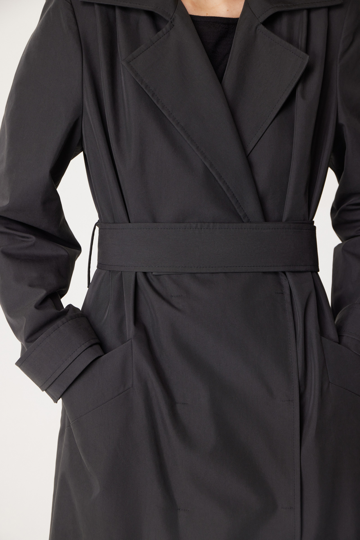 Тренч Saguaro , черный, арт. FR24SS1TR42BLW320BL купить в интернет-магазине Тренч Saguaro , черный, арт. FR24SS1TR42BLW320BL купить в интернет-магазине