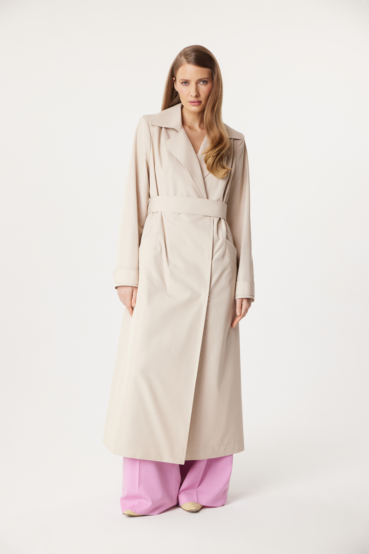 Тренч Saguaro , бежевый, арт. FR24SS1TR42BLW320BG купить в интернет-магазине Тренч Saguaro , бежевый, арт. FR24SS1TR42BLW320BG купить в интернет-магазине
