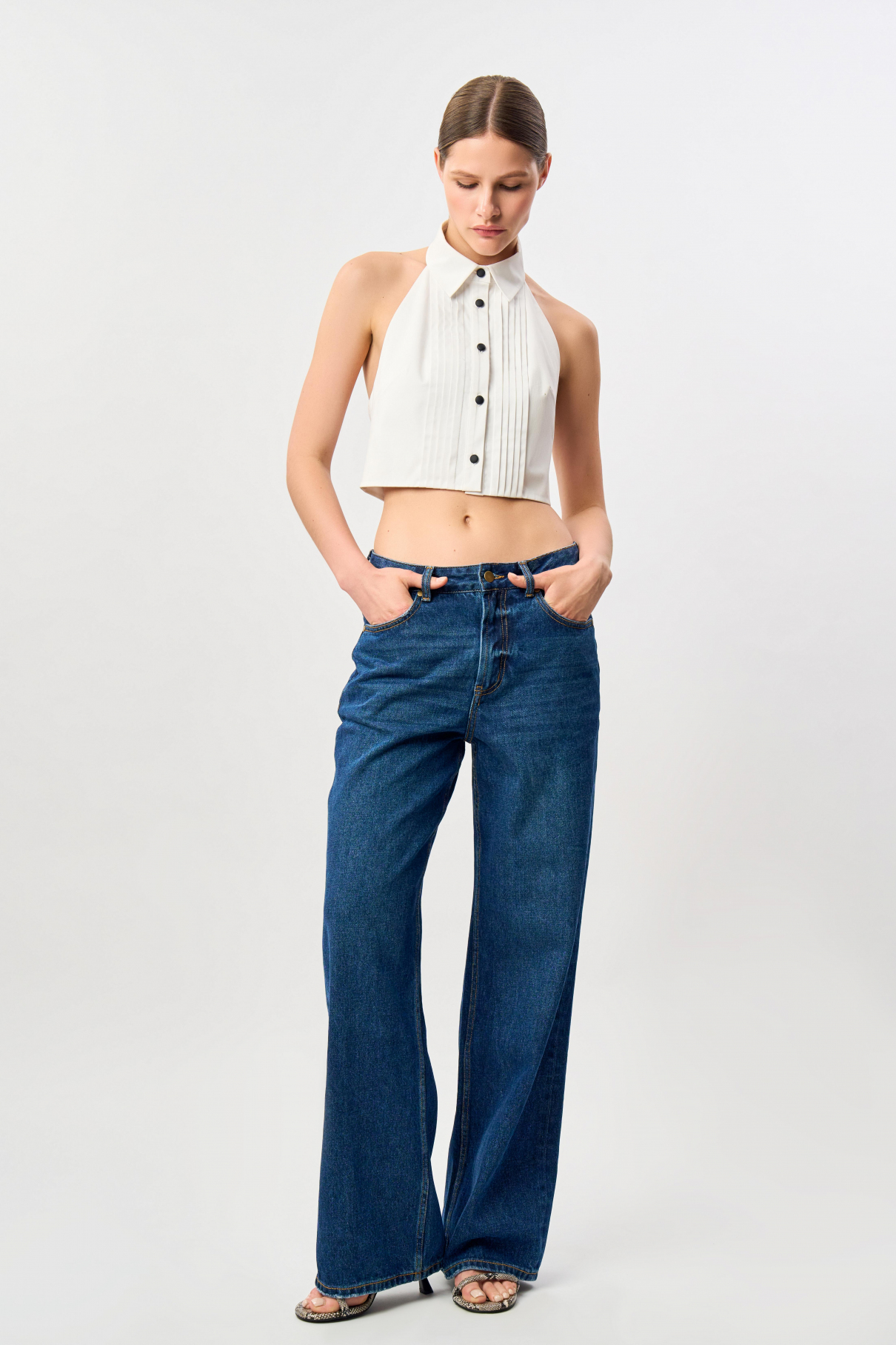 Джинсы Dark Blue Moon , синий, арт. FR23FW2DJ03W310DB купить в интернет-магазине Джинсы Dark Blue Moon , синий, арт. FR23FW2DJ03W310DB купить в интернет-магазине