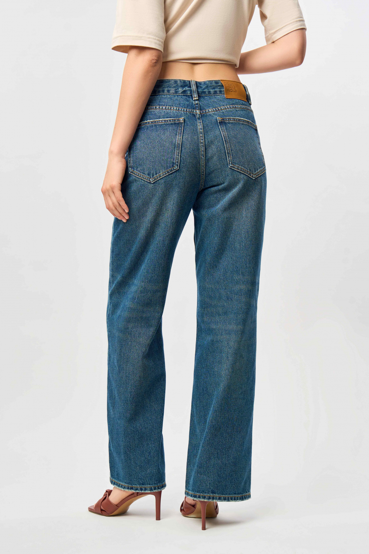 Джинсы Blue Moon , синий, арт. FR23FW2DJ03W310BU купить в интернет-магазине Джинсы Blue Moon , синий, арт. FR23FW2DJ03W310BU купить в интернет-магазине