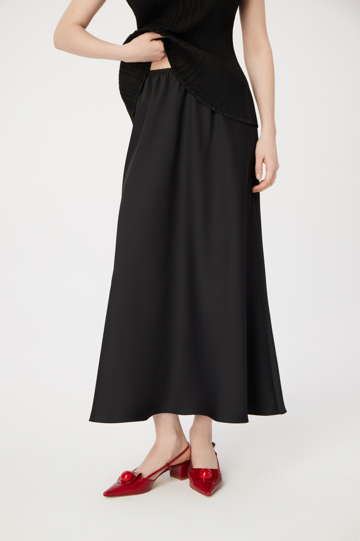 Юбка Nora , черный, арт. FR24SS1SK020W530BL купить в интернет-магазине Юбка Nora , черный, арт. FR24SS1SK020W530BL купить в интернет-магазине