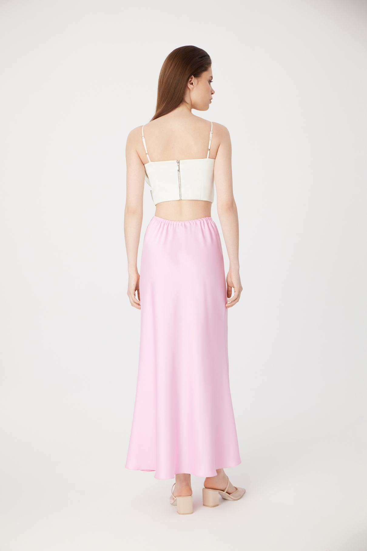 Юбка Nora , розовый, арт. FR24SS1SK020W200PN купить в интернет-магазине Юбка Nora , розовый, арт. FR24SS1SK020W200PN купить в интернет-магазине