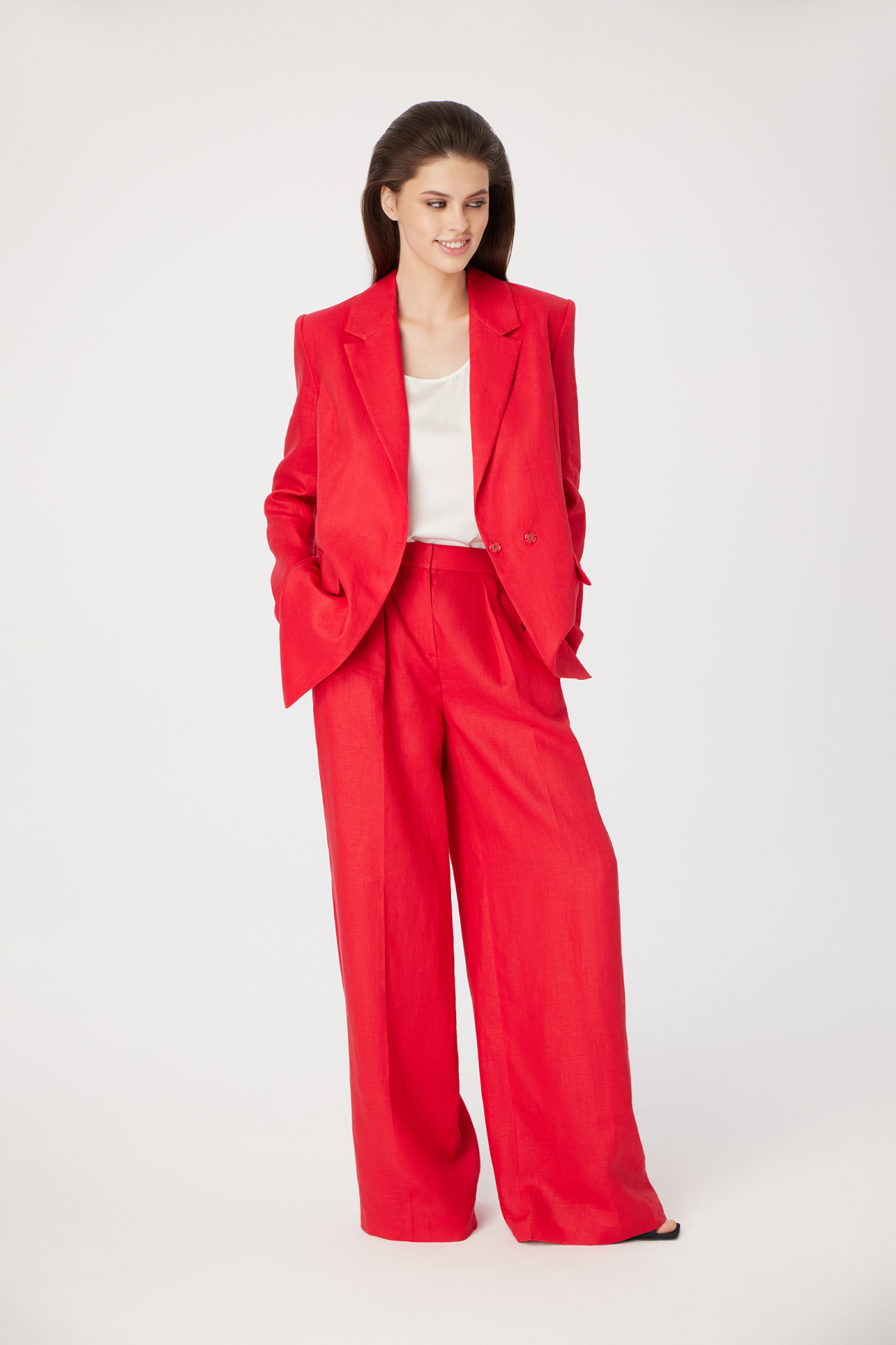 Жакет Iness , красный, арт. FR24SS1JC40PCW350RD купить в интернет-магазине Жакет Iness , красный, арт. FR24SS1JC40PCW350RD купить в интернет-магазине
