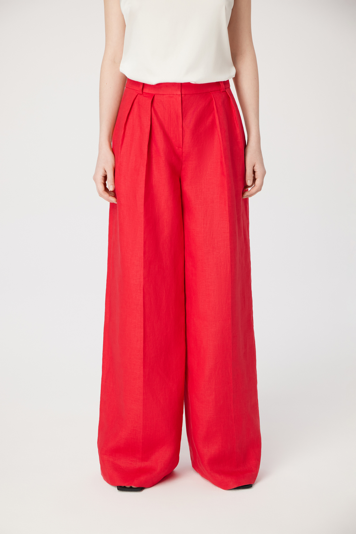 Брюки Iness , красный, арт. FR24SS1PN03FLW350RD купить в интернет-магазине Брюки Iness , красный, арт. FR24SS1PN03FLW350RD купить в интернет-магазине