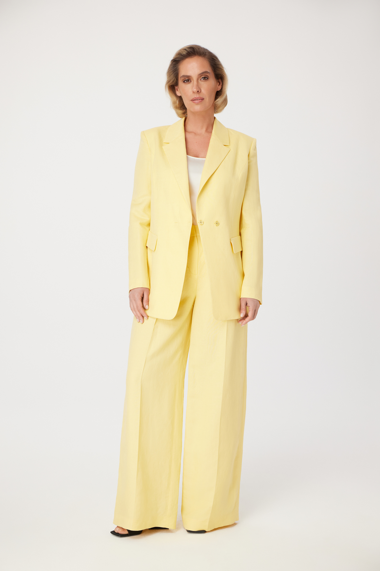 Брюки Iness , желтый, арт. FR24SS1PN03FLW350YL купить в интернет-магазине Брюки Iness , желтый, арт. FR24SS1PN03FLW350YL купить в интернет-магазине