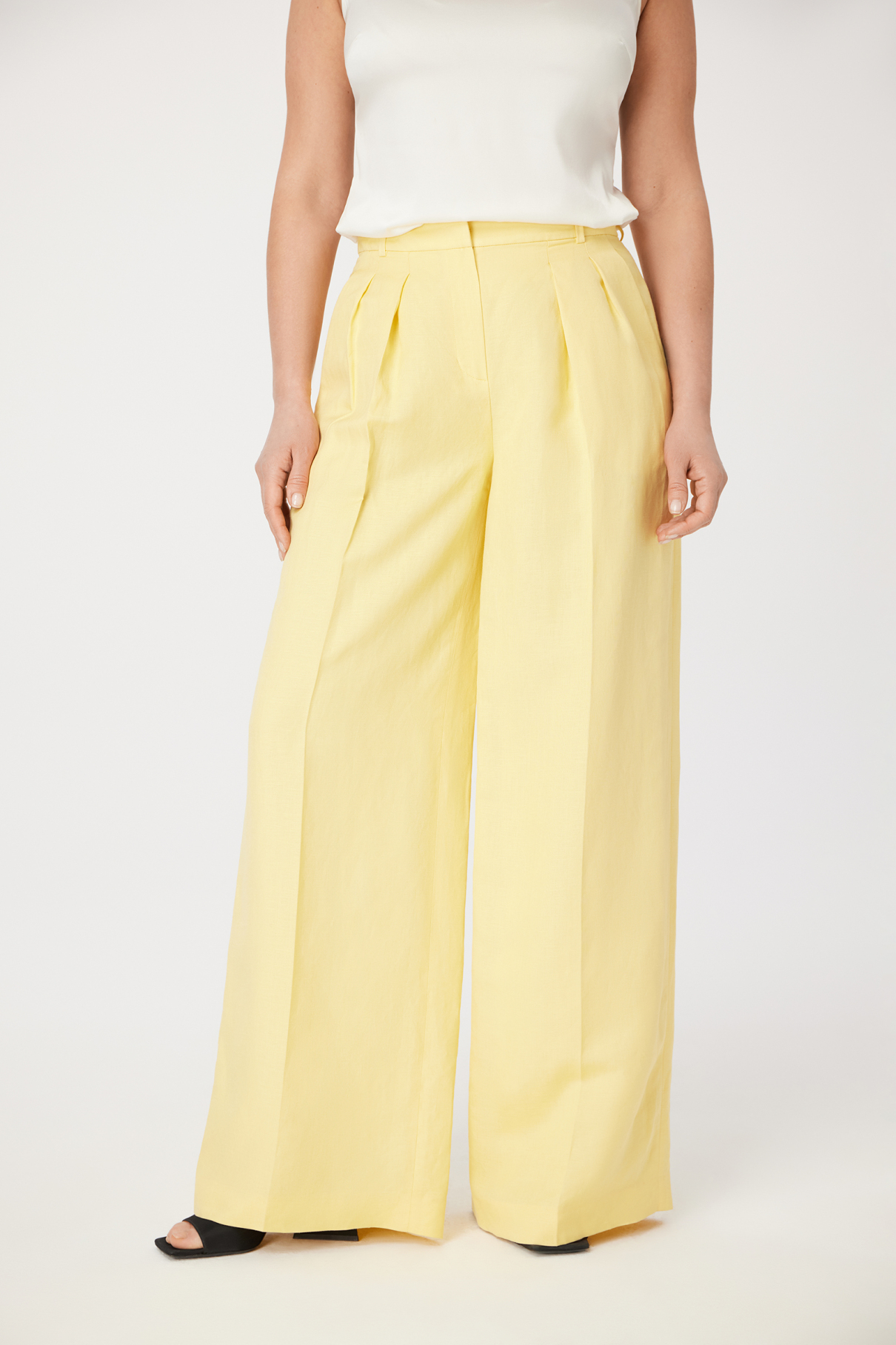 Брюки Iness , желтый, арт. FR24SS1PN03FLW350YL купить в интернет-магазине Брюки Iness , желтый, арт. FR24SS1PN03FLW350YL купить в интернет-магазине