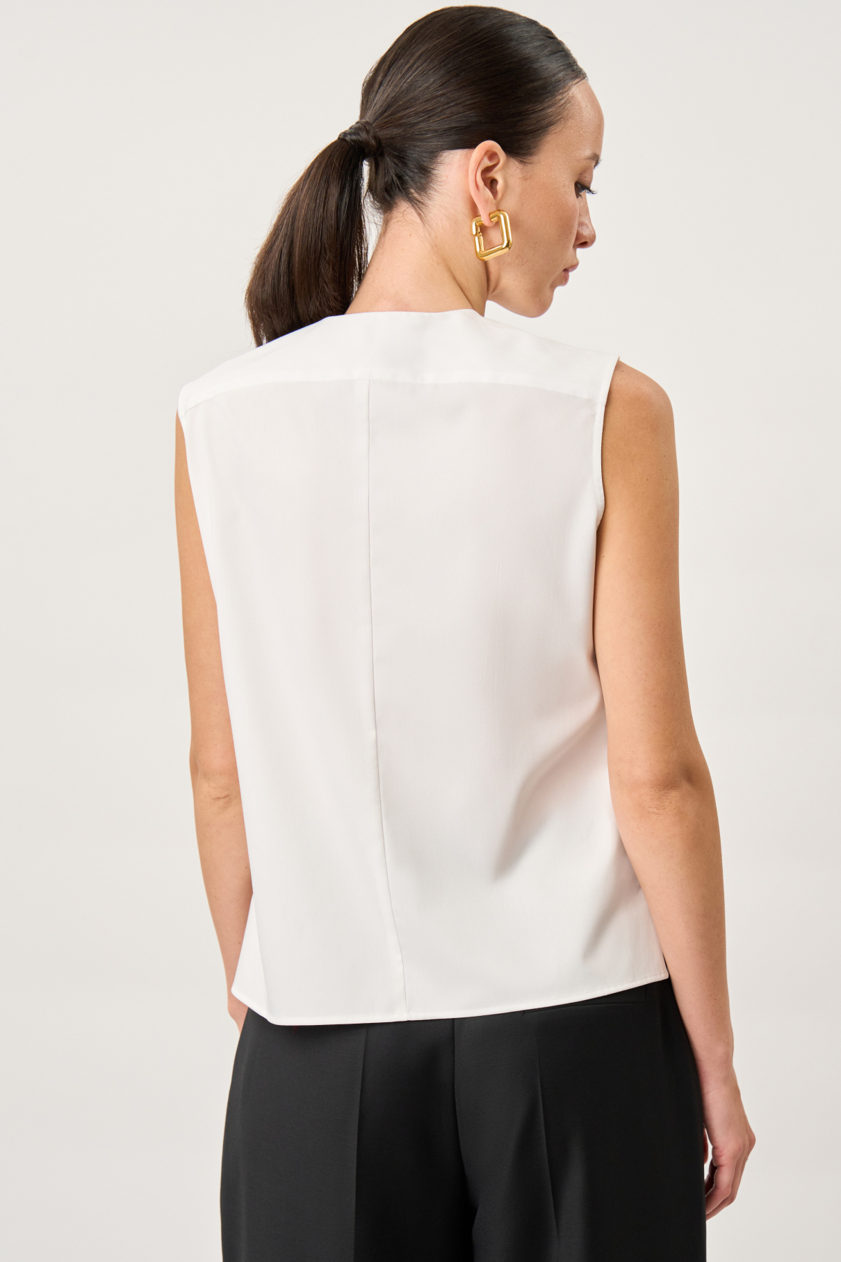 Блузка Fez , молочный, арт. FR24SS1BL100W240ML купить в интернет-магазине Блузка Fez , молочный, арт. FR24SS1BL100W240ML купить в интернет-магазине
