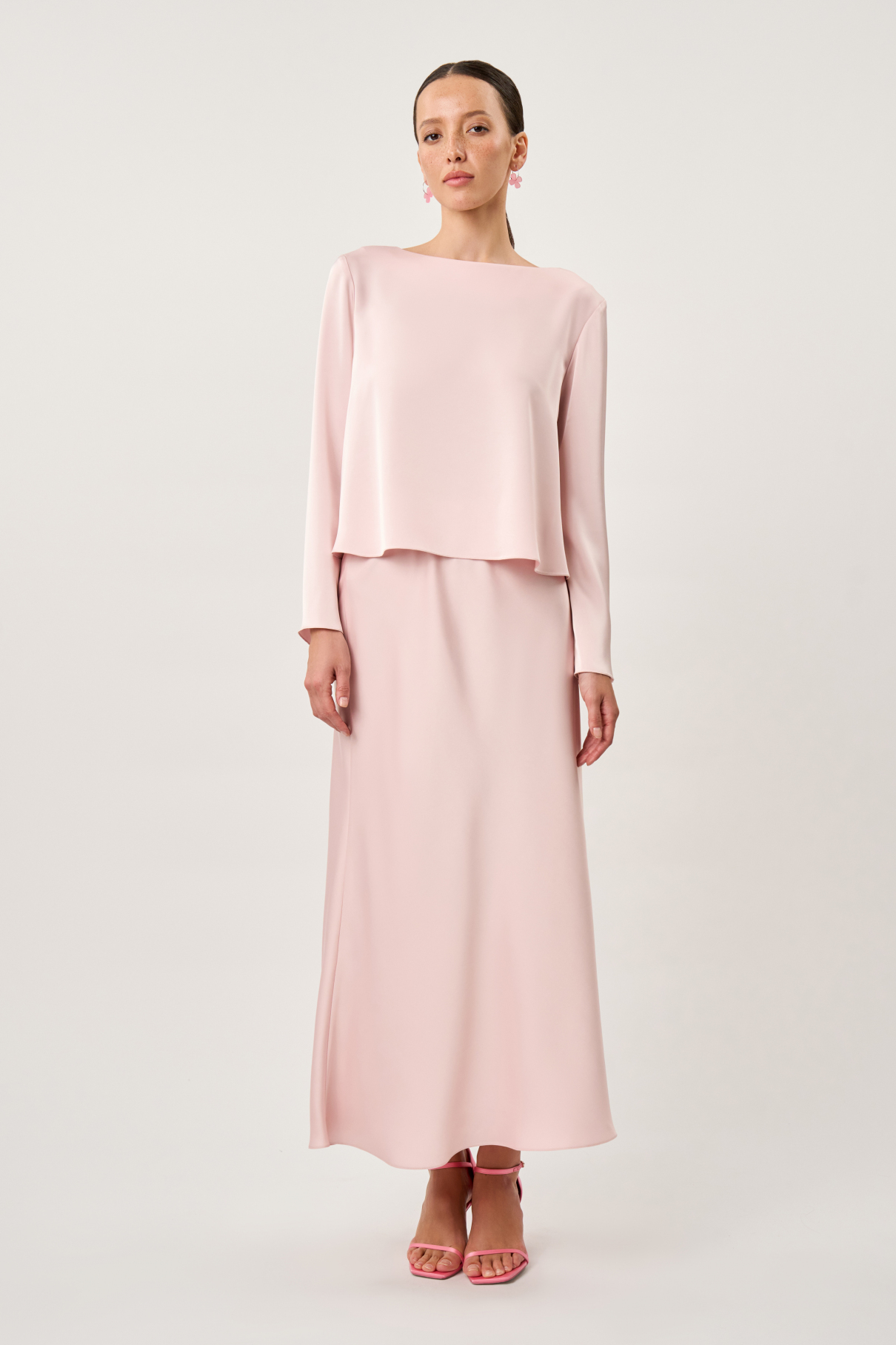 Лонгслив Cris , розовый, арт. FR24SS1LSL0W200PN купить в интернет-магазине Лонгслив Cris , розовый, арт. FR24SS1LSL0W200PN купить в интернет-магазине