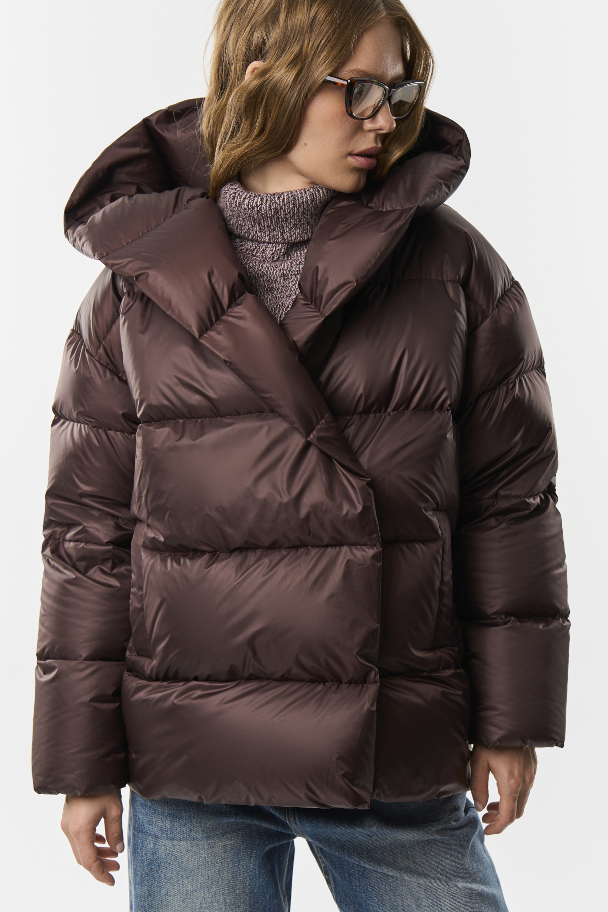 Пуховик Dresden , коричневый, арт. FR24FW1DJ400W200BR купить в интернет-магазине Пуховик Dresden , коричневый, арт. FR24FW1DJ400W200BR купить в интернет-магазине