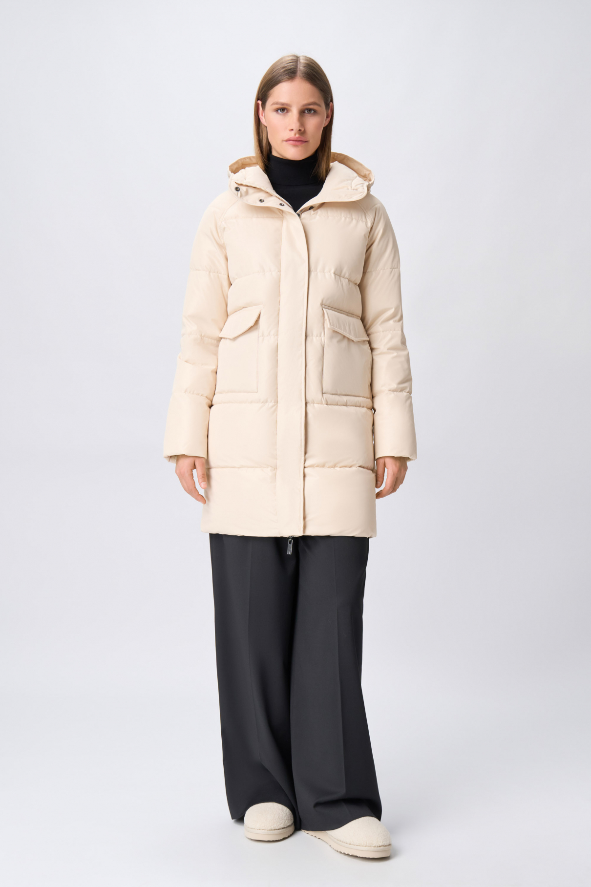 Пуховик Munich , бежевый, арт. FR24FW1DJ40ZPW200BG купить в интернет-магазине Пуховик Munich , бежевый, арт. FR24FW1DJ40ZPW200BG купить в интернет-магазине