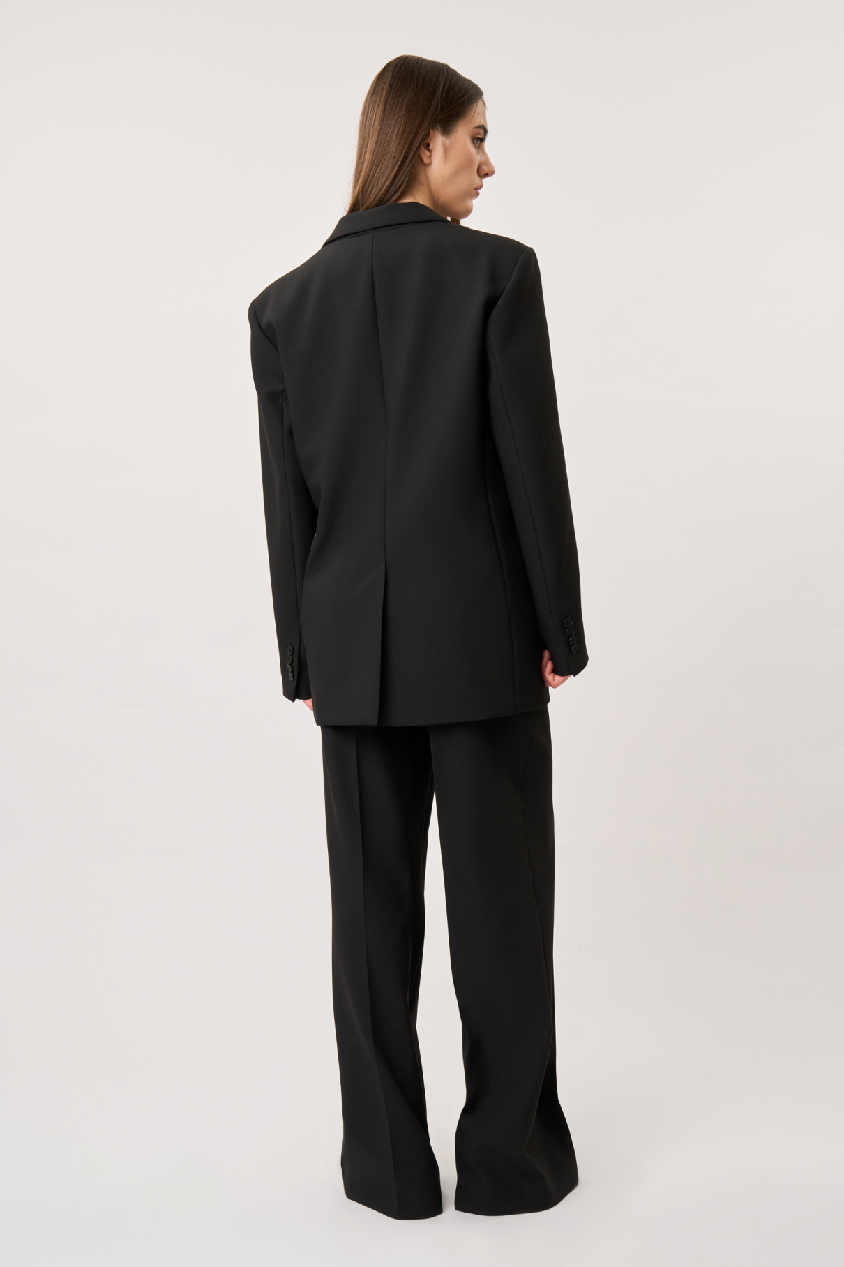 Однобортный приталенный жакет черный , чёрный, арт. FR22FW1J03W200B купить в интернет-магазине Однобортный приталенный жакет черный , чёрный, арт. FR22FW1J03W200B купить в интернет-магазине