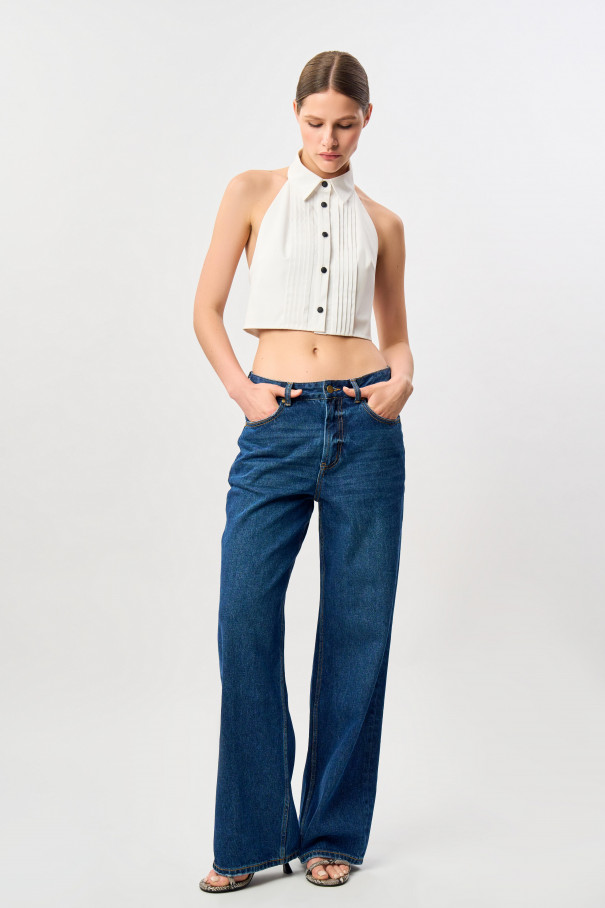Джинсы Dark Blue Moon , синий, арт. FR23FW2DJ03W310DB купить в интернет-магазине