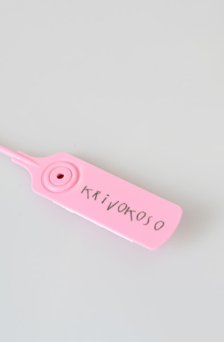 KRIVOKOSO Бирка , Розовый, арт. FRKCKKTG купить в интернет-магазине