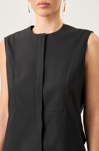 Блузка Fez , Черный, арт. FR24SS1BL100W240BL купить в интернет-магазине