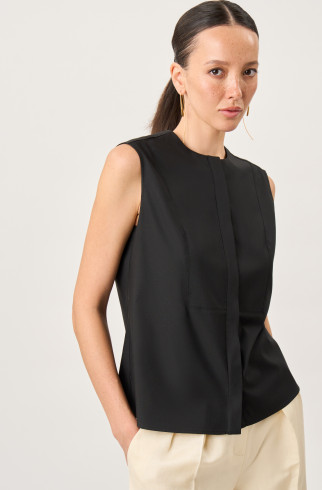 Блузка Fez , Черный, арт. FR24SS1BL100W240BL купить в интернет-магазине