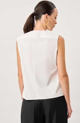 Блузка Fez , Молочный, арт. FR24SS1BL100W240ML купить в интернет-магазине