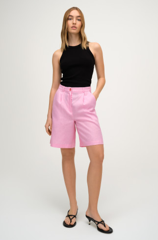 Льняные шорты , Розовый, арт. FR23SS1SH1W350P купить в интернет-магазине